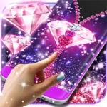 diamond zip locker android application logo